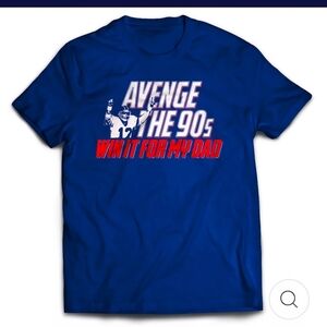 BUFFALO BILLS Size 3X Avenge The 90's Win It For My Dad Tee
